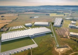 Skladová hala Tchibo v Chebu